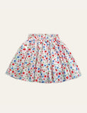 Flower Pleated Skirt - CCMOM