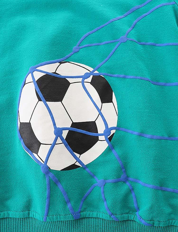 Football Printed Sweatshirt - CCMOM