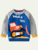 Forklift Brocade Sweater - CCMOM