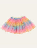 Free Rainbow Star Mesh Skirt - CCMOM