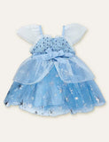 Frozen Mesh Party Dress - CCMOM