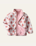 Full Print Polar Fleece Jacket