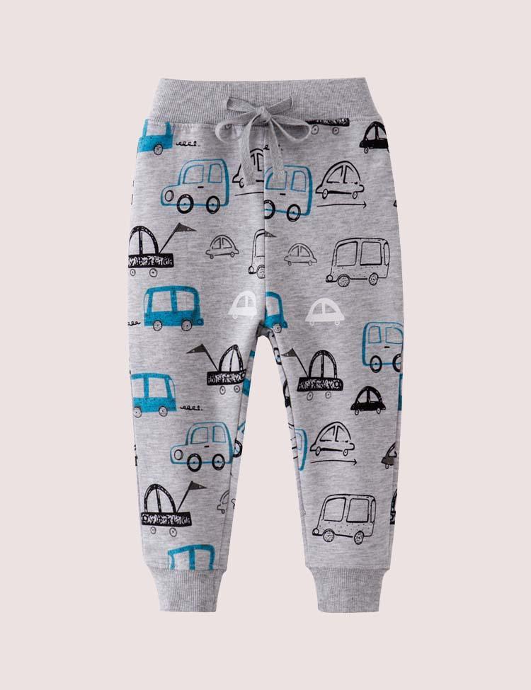 Full Printed Car Trousers - CCMOM