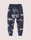 Full Printed Transportation Pants - CCMOM