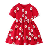 Girl Cute Short Sleeve Dress - CCMOM