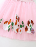 Girls' Embroidered Princess Dress - CCMOM