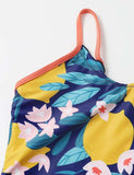Girls' One-Piece Lemon Swimsuit - CCMOM