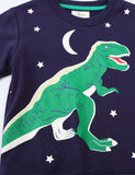 Glowing Dinosaur Printed Sweatshirt - CCMOM