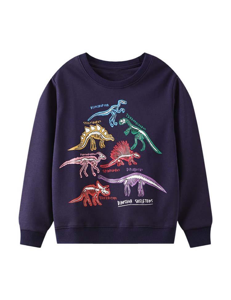 Glowing Dinosaur Sweatshirt - CCMOM