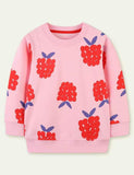 Grape Print Sweater - CCMOM