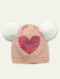 Heart Knitted Woolen Hat - CCMOM