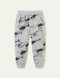 Helicopter Printed Sweatpants - CCMOM