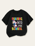 Kids First Day of School Unicorn Printed T-shirt - CCMOM