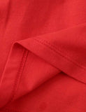 Knit Short-Sleeved Shirt Dress - CCMOM