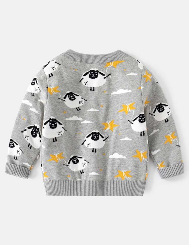 Lamb Brocade Sweater - CCMOM