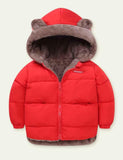 Lambswool Cotton-Padded Jacket