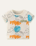 Leaf Printed T-shirt