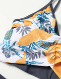 Leaf Printing Family Matching Swimsuit - CCMOM