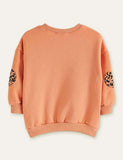 Leopard Appliqué Sweatshirt + Zoo Printed Leggings - CCMOM