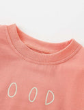 Letter Print Pullover Sweatshirt - CCMOM