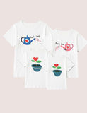 Love Potted Family Matching T-shirt - CCMOM
