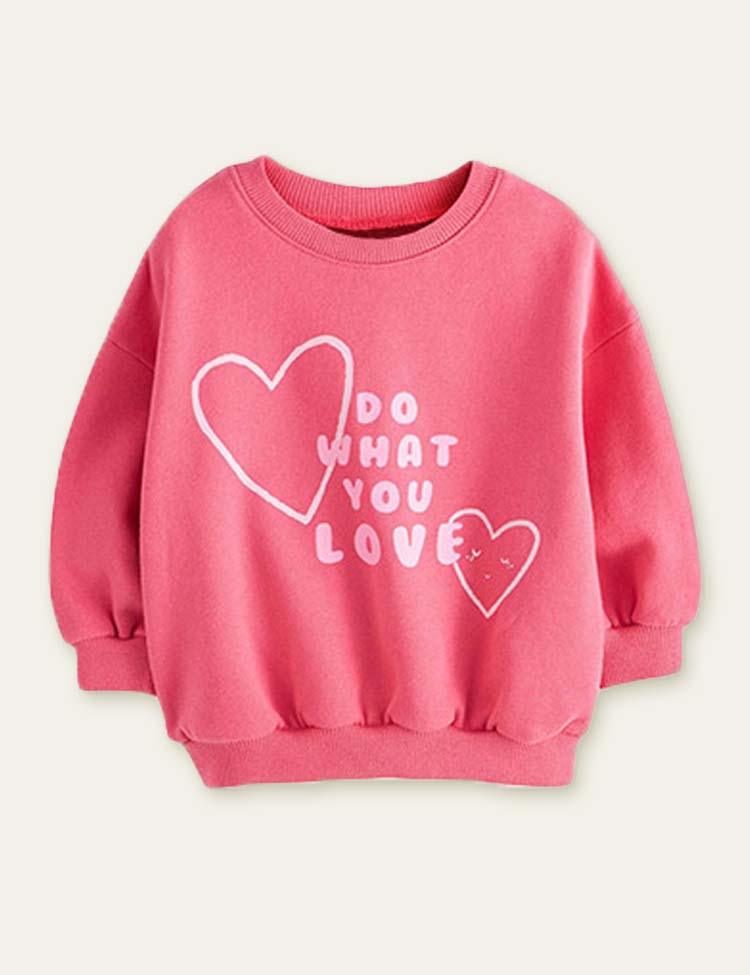 Love Printed Sweatshirt + Leggings - CCMOM