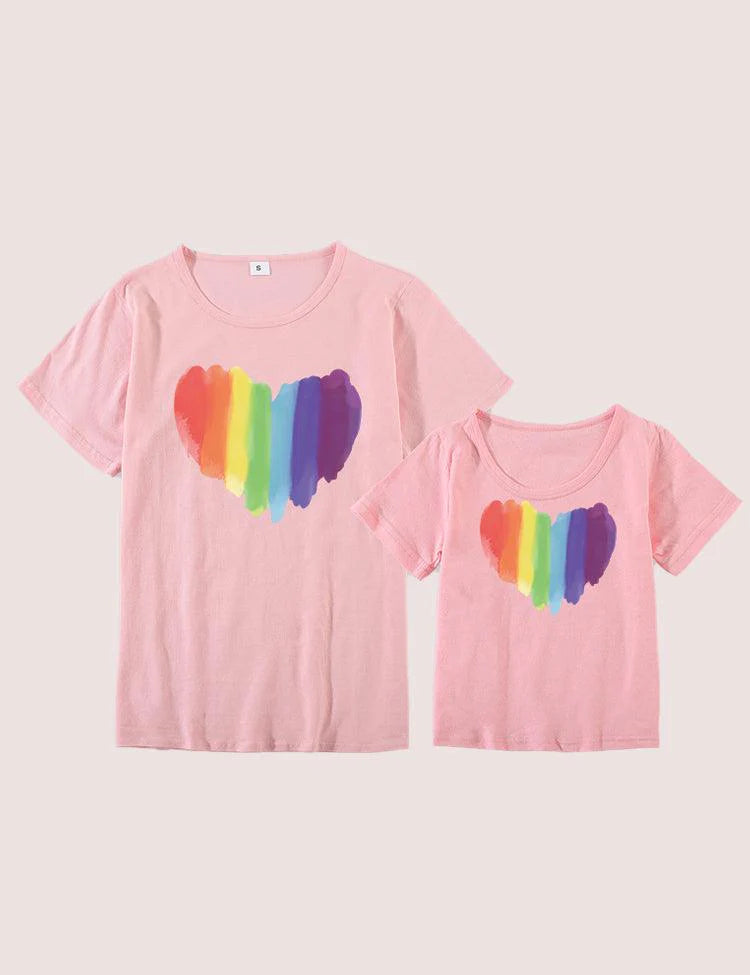 Love Rainbow Family Matching T-shirt - CCMOM