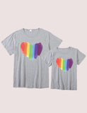 Love Rainbow Family Matching T-shirt - CCMOM