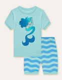 Mermaid Printed Pajamas - CCMOM