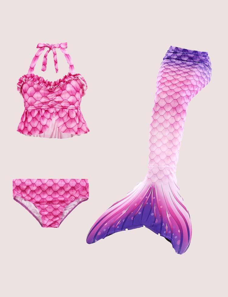 Mermaid Tail Swimsuit Set - CCMOM