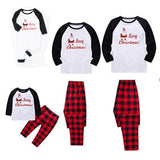 Mini Santa Claus Printed Family Matching Pajamas - CCMOM
