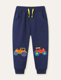 Off-Road Vehicle Embroidered Sweatpants - CCMOM