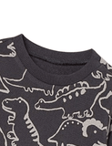 Opposite Sex Dinosaur Printed Sweater - CCMOM