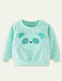 Panda Appliqué Sweater - CCMOM