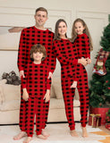 Plaid Printed Family Matching Pajamas