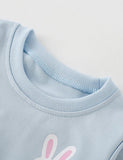 Pocket Rabbit Printed Sweatshirt - CCMOM