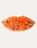 Pom Pom Mesh Skirt - CCMOM