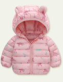 Printed down Cotton-Padded Jacket - CCMOM