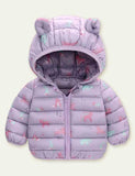 Printed down Cotton-Padded Jacket - CCMOM