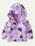 Printed Polar Fleece Shell Jacket - CCMOM