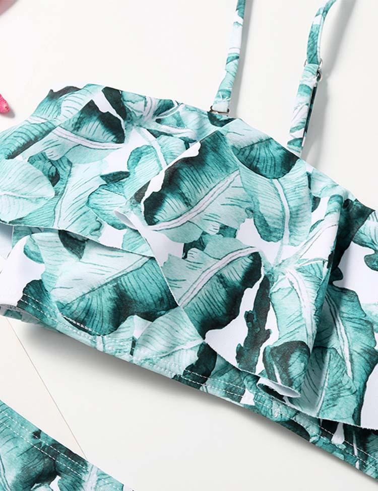 Printing Family Matching Swimsuit - CCMOM