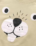 Rabbit Face Printed Sweatshirt - CCMOM