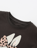 Rabbit Printed Long-Sleeved T-shirt - CCMOM