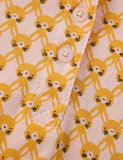 Rabbit Printed Polo Dress - CCMOM
