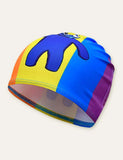 Rainbow Swim Suit + Cap - CCMOM