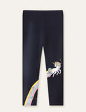 Rainbow Unicorn Printed Leggings - CCMOM