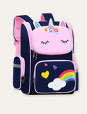 Rainbow Unicorn Printed Schoolbag Backpack
