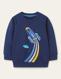 Rocket Printed Sweatshirt