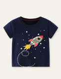 Rocket Printed T-shirt - CCMOM