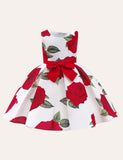 Rose Bow Party Dress - CCMOM